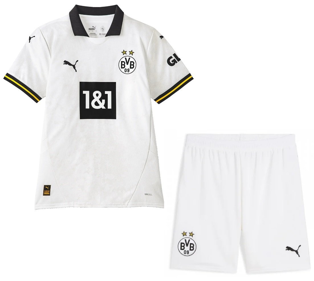 Kit infantil III Borussia Dortmund 2024 2025 Puma oficial
